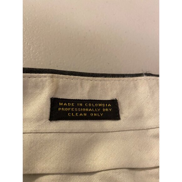 Oscar De La Renta 2 pc Gray Suit Single-Breast Jacket Blazer Pants XL - Picture 13 of 16